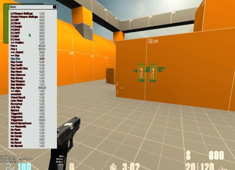 ESP чит для CS Source v65