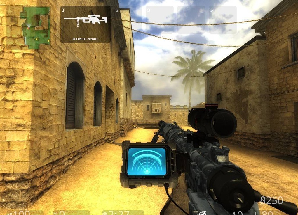 Скачать Scout из CoD MW2 для CSS